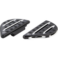 Deep Cut Floorboards — 18 cm (7") length, 10 cm (4") width, 25 mm (1") thickness, Black anodized