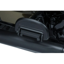 Heavy Industry Driver and Passenger Floorboards — Black satin