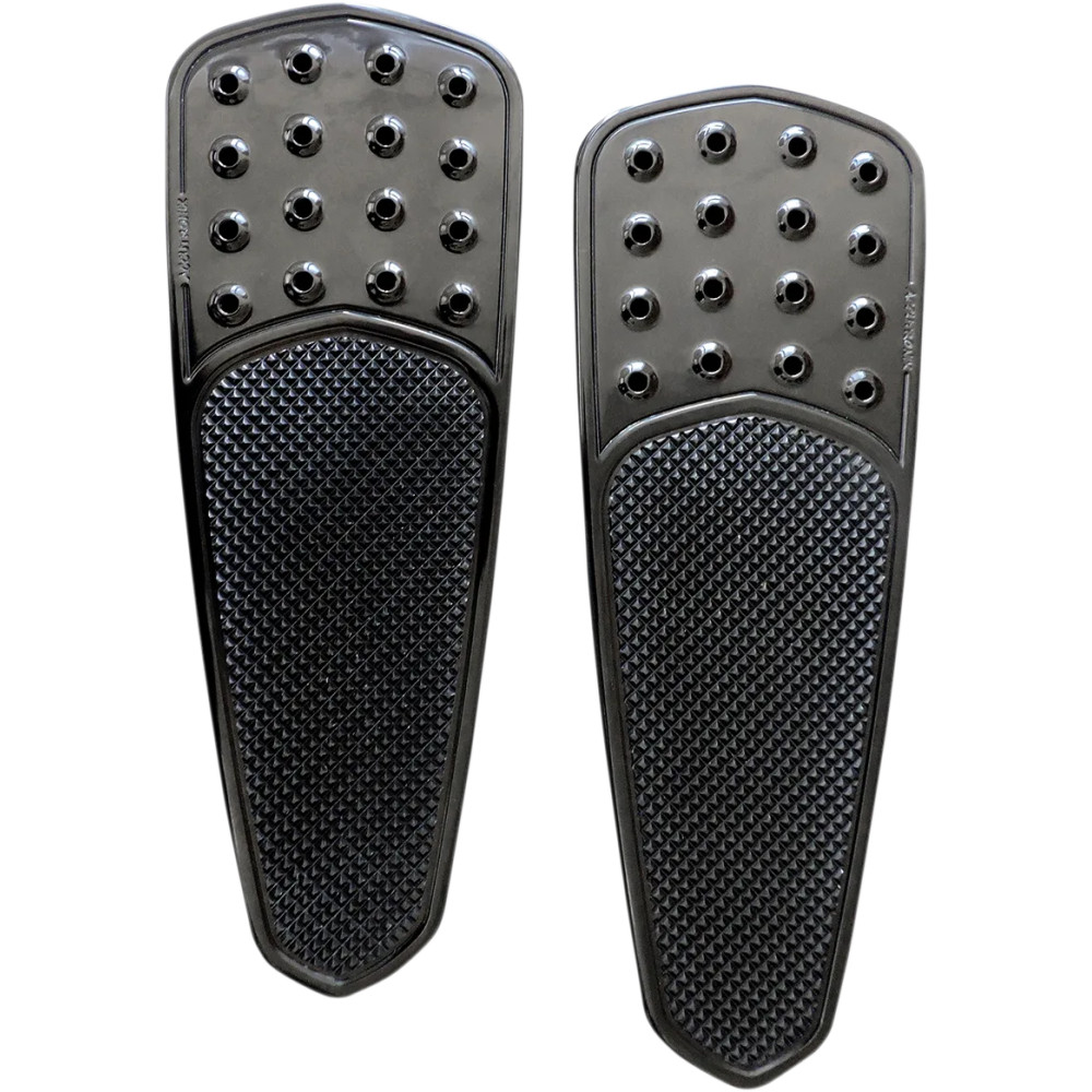 Reposapiés delanteros — Conductor, extendidos, negro