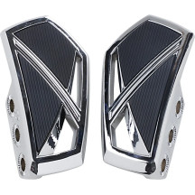 Phantom Mini Boards — Driver and Passenger, Black/Chrome