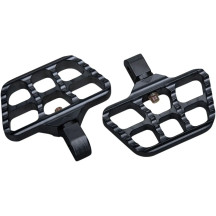 Mini Serrated Floorboards — 5" length, 3" width, Black