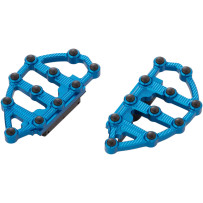 MX Billet Floorboards — 8" L, 4-1/4" W, 3/4" thick, Blue