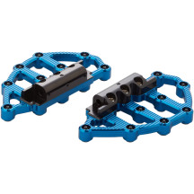 MX Billet Floorboards — 8" L, 4-1/4" W, 3/4" thick, Blue