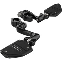 Reposapiés Mini Twin Rail — Mini, Par, Negro