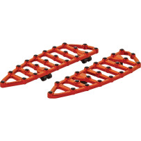 MX Billet Floorboards — 18", 1" thickness, Orange