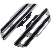 Method Driver Floorboards — 18" x 5-3/4" x 1", Chrome, pair