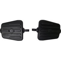 Mini Floorboards — 10 cm (4") length, 10 cm (4") width, Black Matte