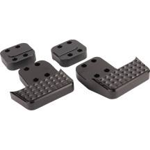 Floorboard Extensions — 30.48 mm (1.2"), Black