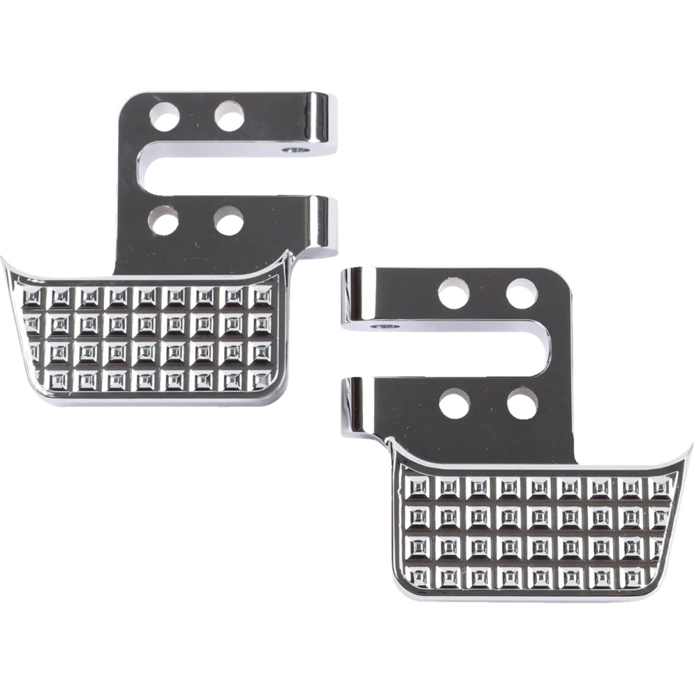 Floorboard Extensions — 30.48 mm (1-1/5") length, Chrome