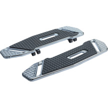 SpeedLiner Driver Floorboards — Driver fitment, Chrome finish