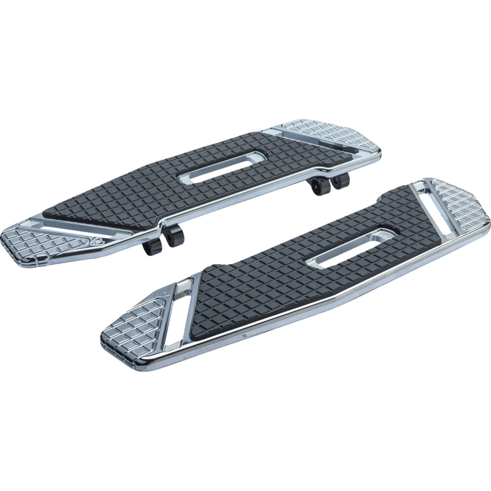 SpeedLiner Driver Floorboards — Driver fitment, Chrome finish