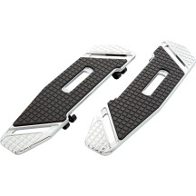 SpeedLiner Driver Floorboards — Driver fitment, Chrome finish