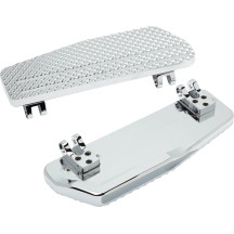 County Line Floorboards — 11-1/2" x 4", fits all baggers, Chrome