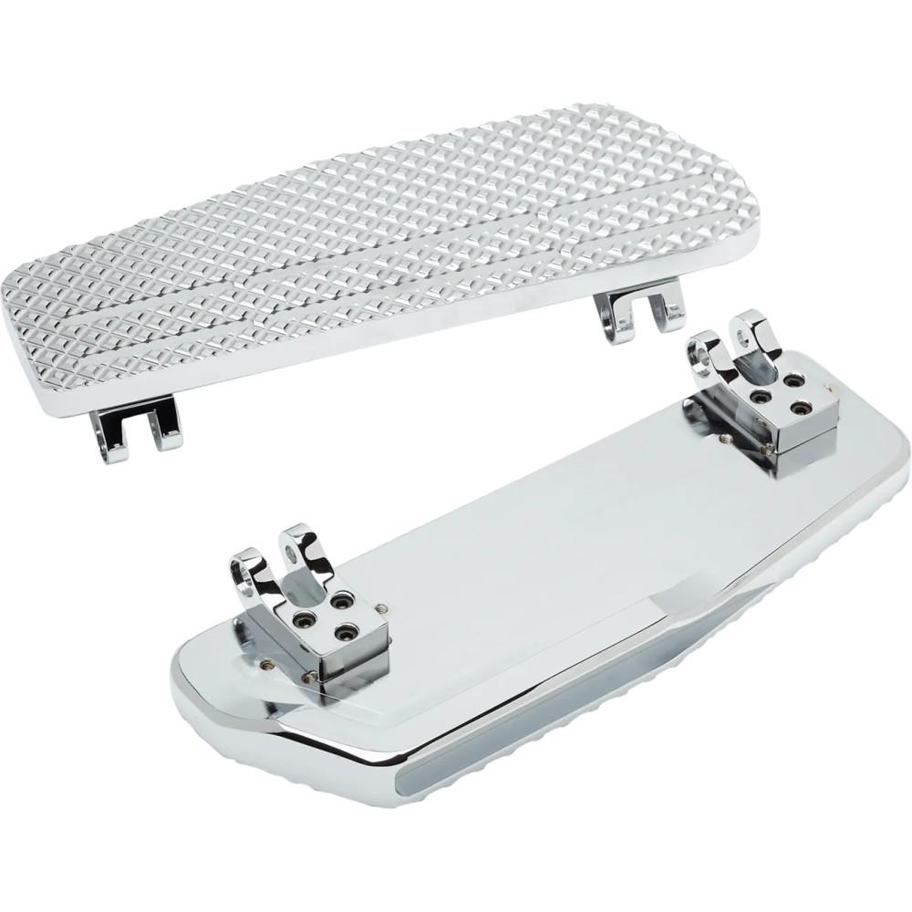 County Line Floorboards — 11-1/2" x 4", fits all baggers, Chrome