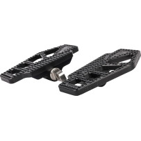 Apex Mini Floorboards — 6-1/2" x 3-1/2", Black anodized, Driver