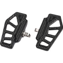 Apex Mini Reposapiés — 6-1/2" x 3-1/2", negro anodizado, para conductor