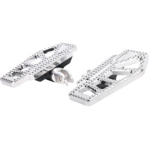Apex Mini Floorboards — 16.5 cm (6-1/2") long, 89 mm (3-1/2") wide, Chrome