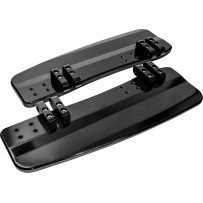 Driver Floorboards — Black, anodized, pair