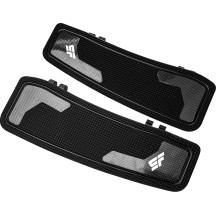 Driver Floorboards — Black, anodized, pair