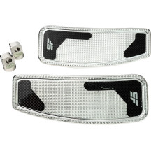 Mini Floorboards — 19.5 cm x 7.6 cm, Male mount, Silver polished