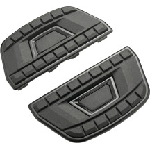 Chicane™ Floorboard Inserts — Passenger, Black