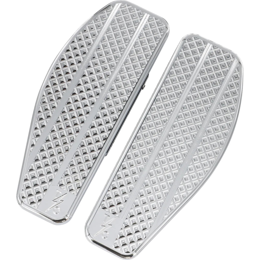 Mini Floorboards — 8" x 3", Chrome