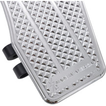 Bagger Floorboards — 14 in L, 5 in W, Driver, Chrome