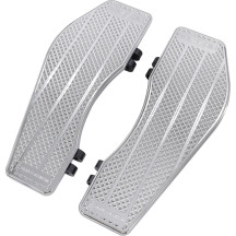 Bagger Floorboards — 14 in L, 5 in W, Driver, Chrome
