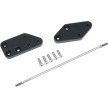 Kit de extensión de controles adelantados de 3" — 76,2 mm (3") delantero, negro anodizado
