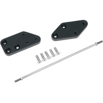 Kit de extensión de controles adelantados de 3" — 76,2 mm (3") delantero, negro anodizado