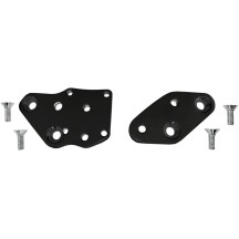 Placas adaptadoras Kick-Back — 34,9 mm (1-3/8") hacia atrás