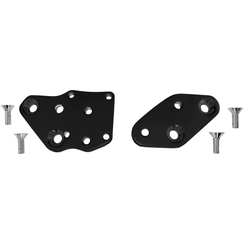 Placas adaptadoras Kick-Back — 34,9 mm (1-3/8") hacia atrás