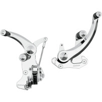 Controles adelantados — +152 mm (+6") adelantados, Cromo