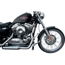 Kit de extensión para mandos adelantados 6" — 152 mm (+6") hacia adelante, negro brillo, recubrimiento en polvo