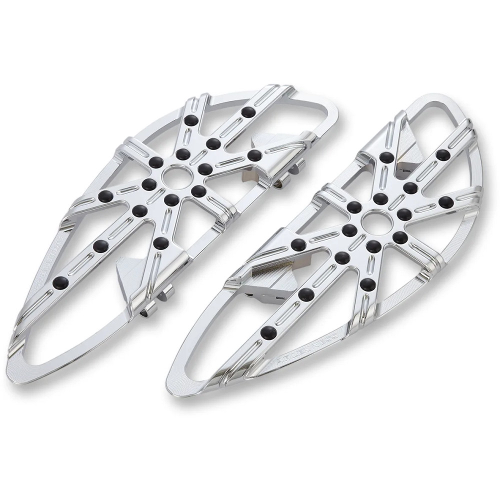 10 Gauge Floorboards — 18" length, 1" thickness, 5-3/4" width, Chrome