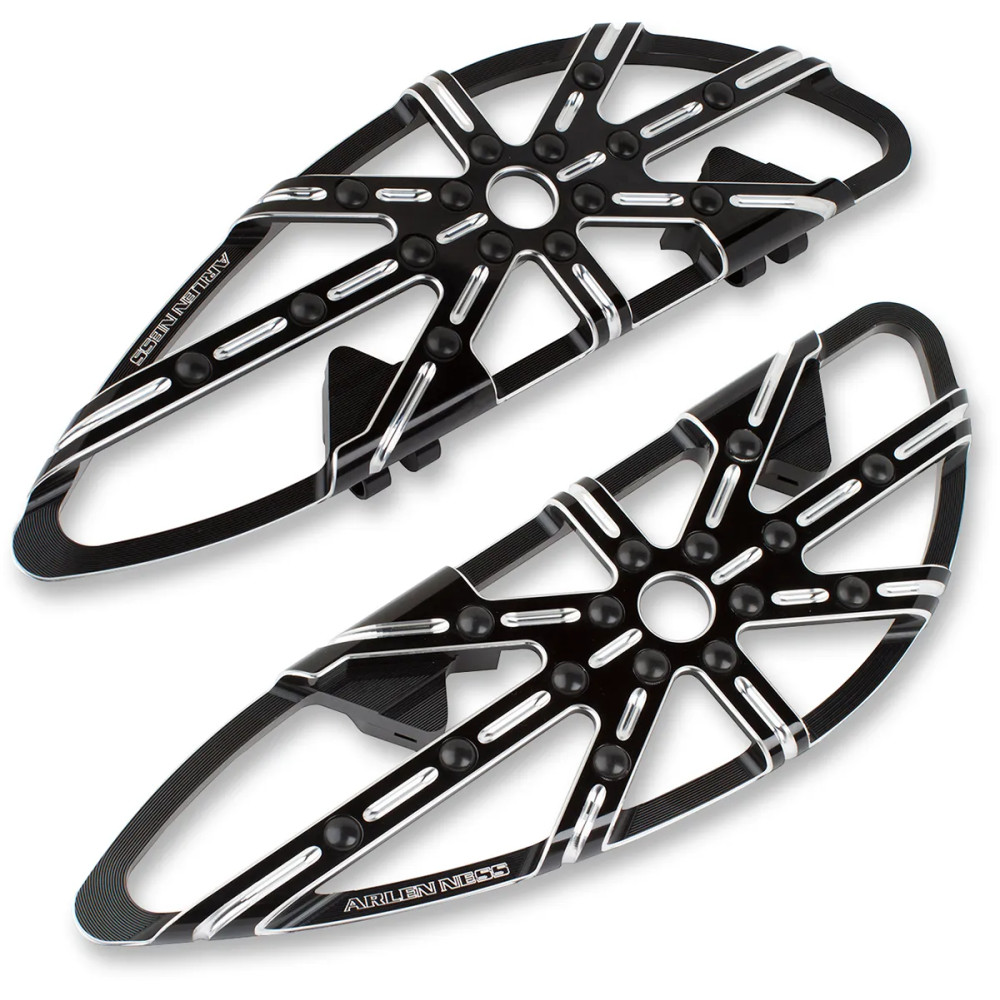 10 Gauge Floorboards — 45,5 cm de largo, 25 mm de grosor, 14,5 cm de ancho, negro anodizado