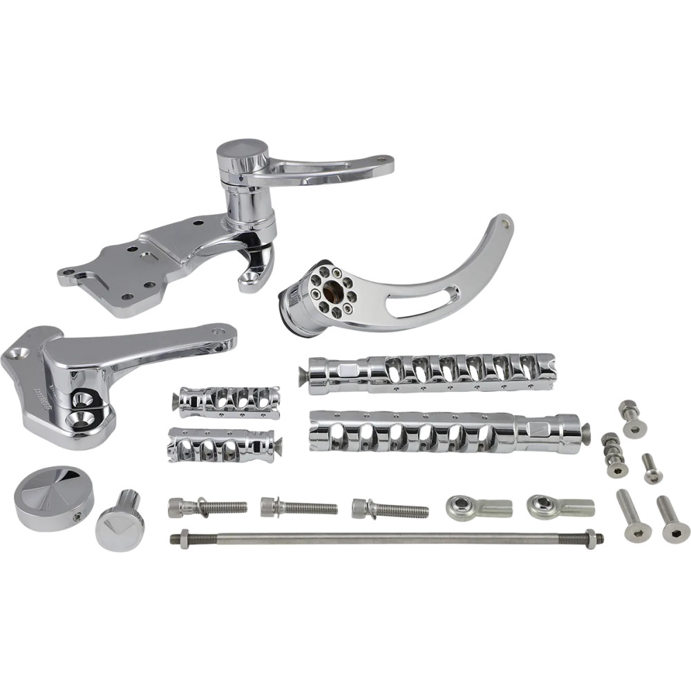 Muzzle Brake Forward Controls — Standard, Chrome, Pair