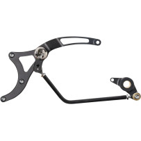 Mid Controls — 6061-T6 aluminum, Black