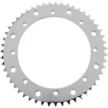 Piñón trasero — cadena 530, 51 dientes, cromado