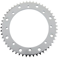 Piñón trasero — cadena 530, 51 dientes, cromado