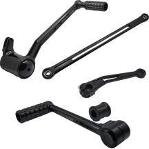 SpeedLiner Foot Control Kit — Black anodized, solo shifter