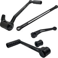 SpeedLiner Foot Control Kit — Black anodized, solo shifter