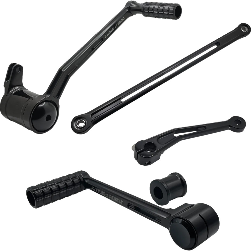 SpeedLiner Foot Control Kit — Black anodized, solo shifter