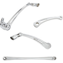 Deep Cut Foot Control Kits — Chrome, Toe shifter, Kit