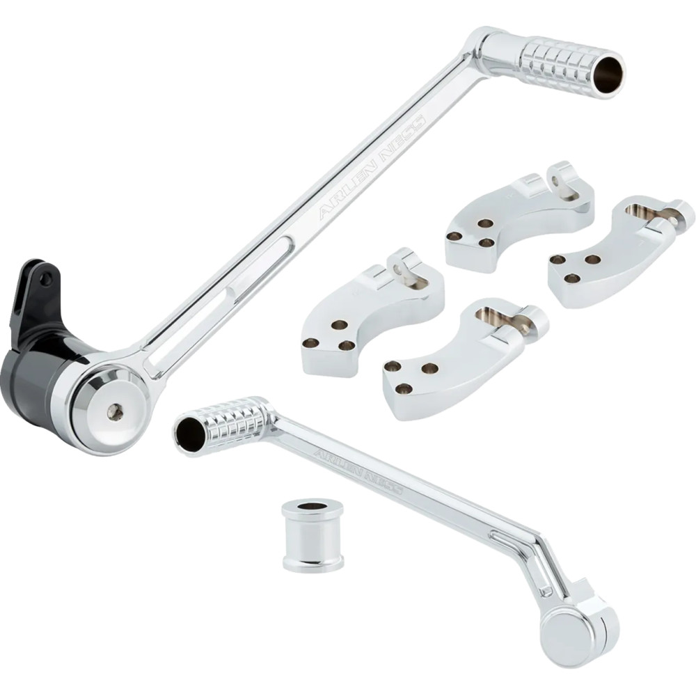 Extended Foot Control Kit — Chrome