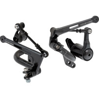 Mid Control Kits — Touring/Bagger fitment, Black