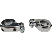 Mounting Clamp — 31.7 mm (1-1/4"), chrome