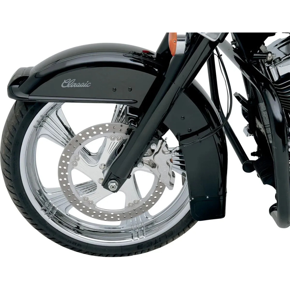 Six-Piston Differential-Bore Front Caliper — 6 piston, 330 mm (13"), left, Chrome