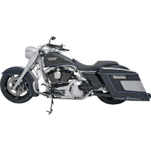 Six-Piston Differential-Bore Front Caliper — 6 piston, 330 mm (13"), left, anodized black