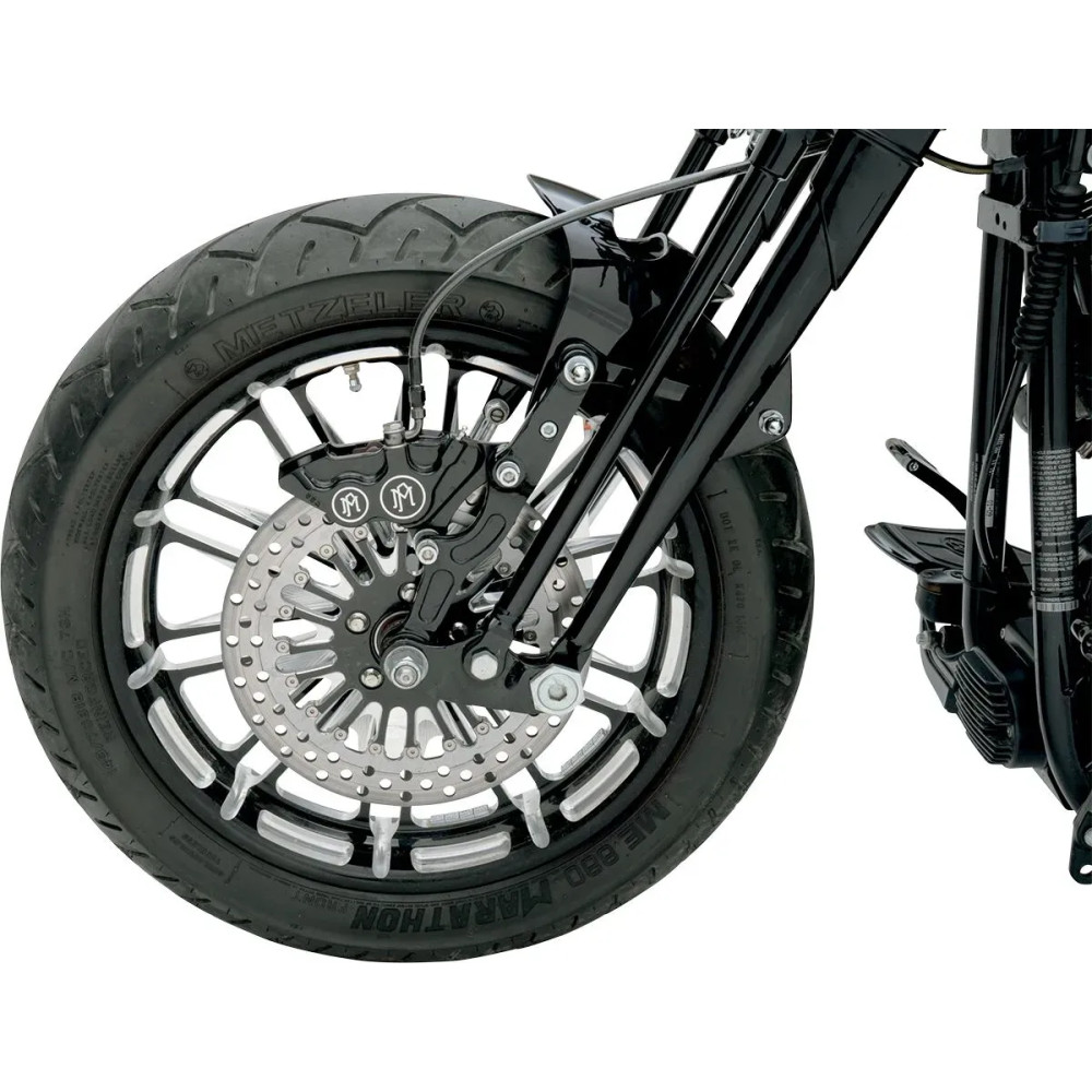 Four-Piston Differential-Bore Caliper — 292 mm rotor, Front Right, Aluminum